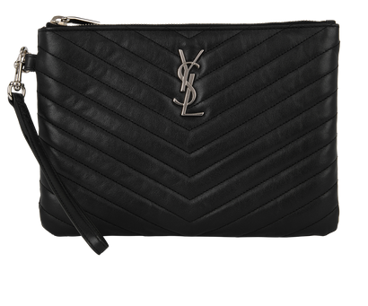 Saint Laurent Cassandre Matelasse Pouch, front view
